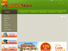 Tablet Screenshot of mulchstore.com